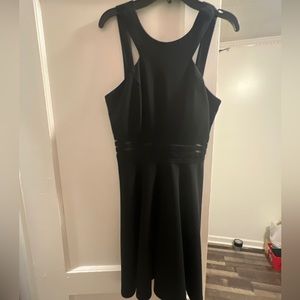 black dress